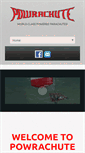 Mobile Screenshot of powrachute.com